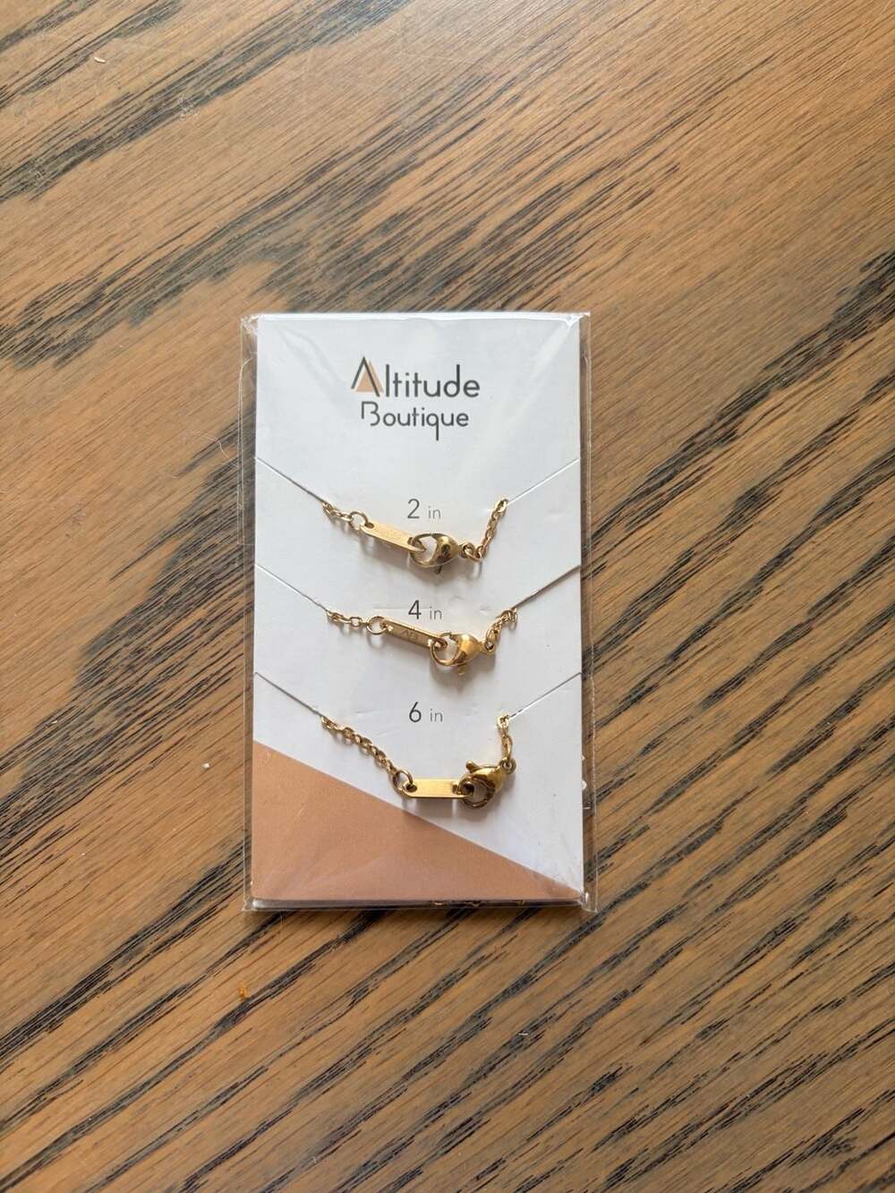 Altitude Boutique Delicate Gold Plate Necklace Set